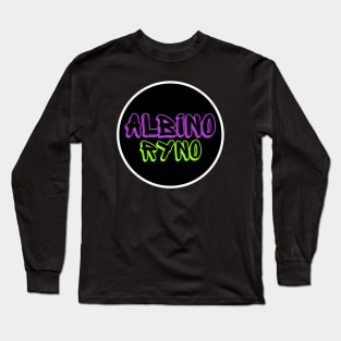 Albino Ryno graffiti Long Sleeve T-Shirt